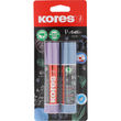 Kores Metallic Limstift 2-pak