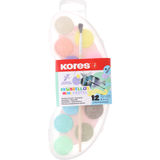 Kores Vandfarver Pastel 12-pak