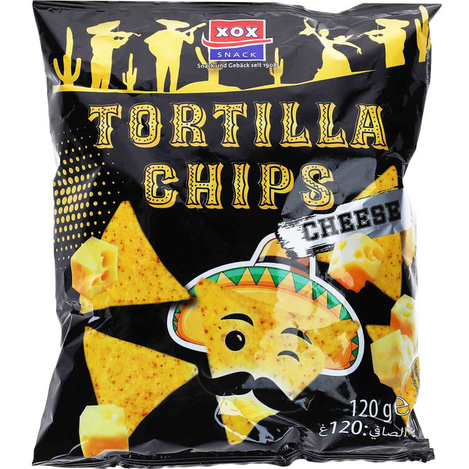 XOX Tortilla Chips Cheese 