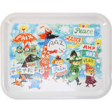 Optodesign Tarjotin Muumi Peace 36x28cm