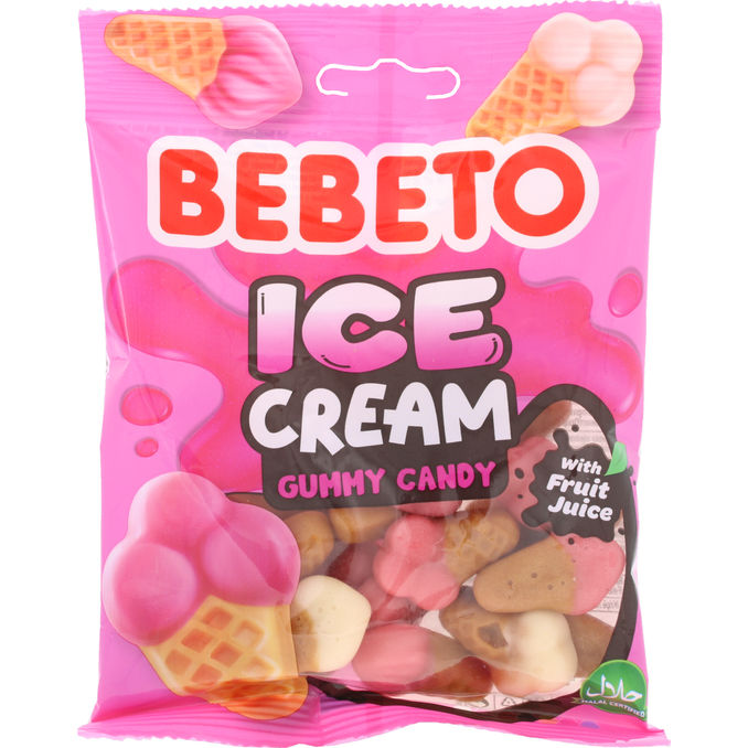 Bebeto Vingummin Ice Cream