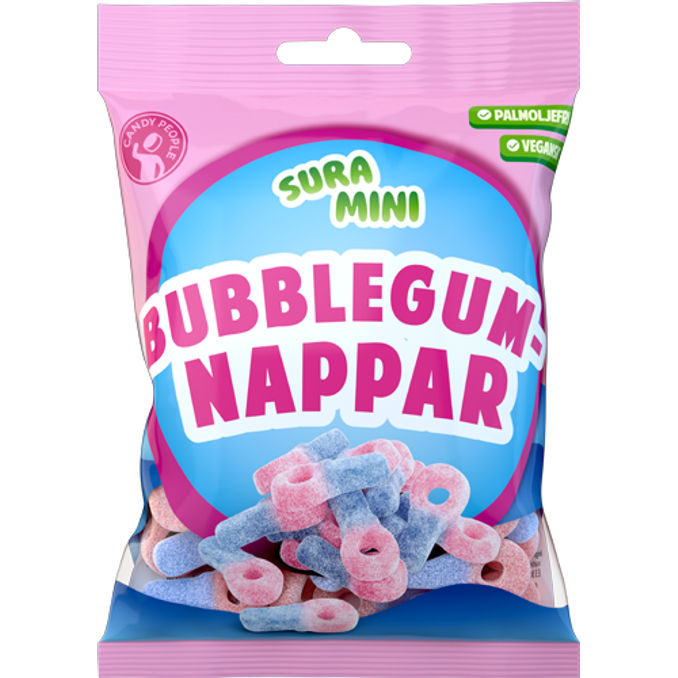 Candy People Karkkitutit Bubblegum