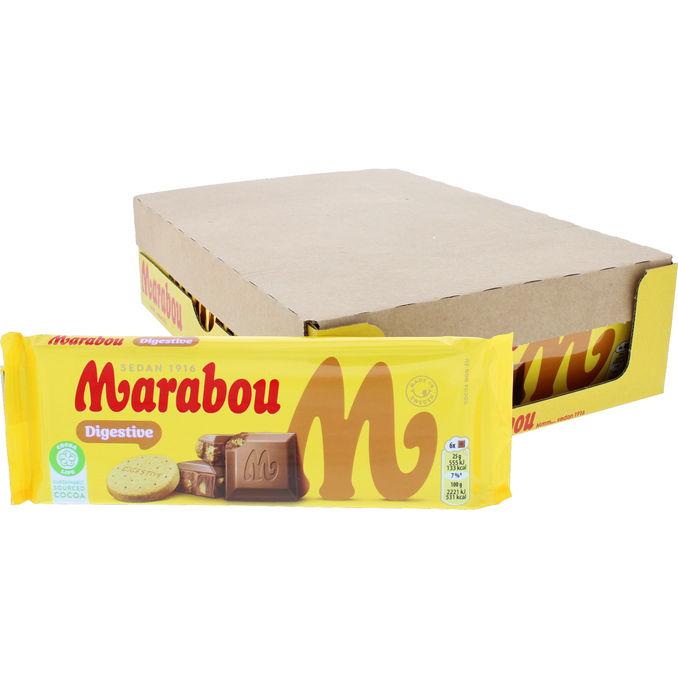 Marabou Maitosuklaa Digestive 20-pack