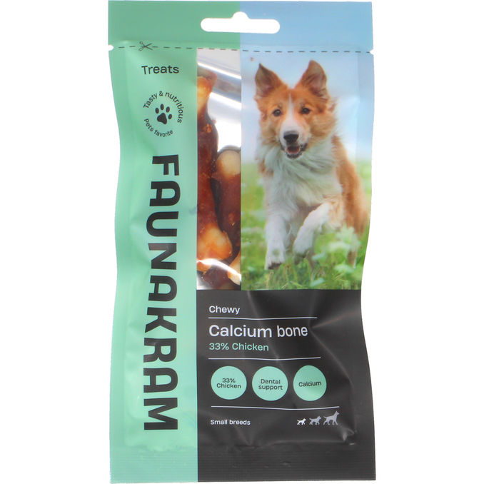Faunakram 3 x Chewy Calcium Tyggeben