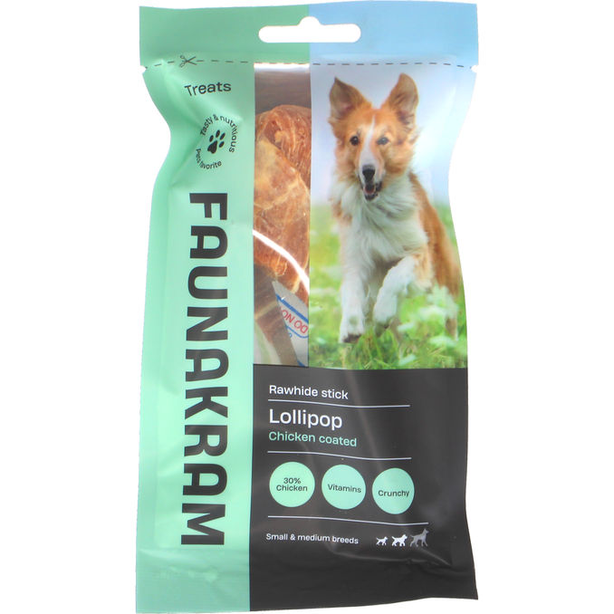 Faunakram 3 x Hundesnack Rawhide m. Kylling