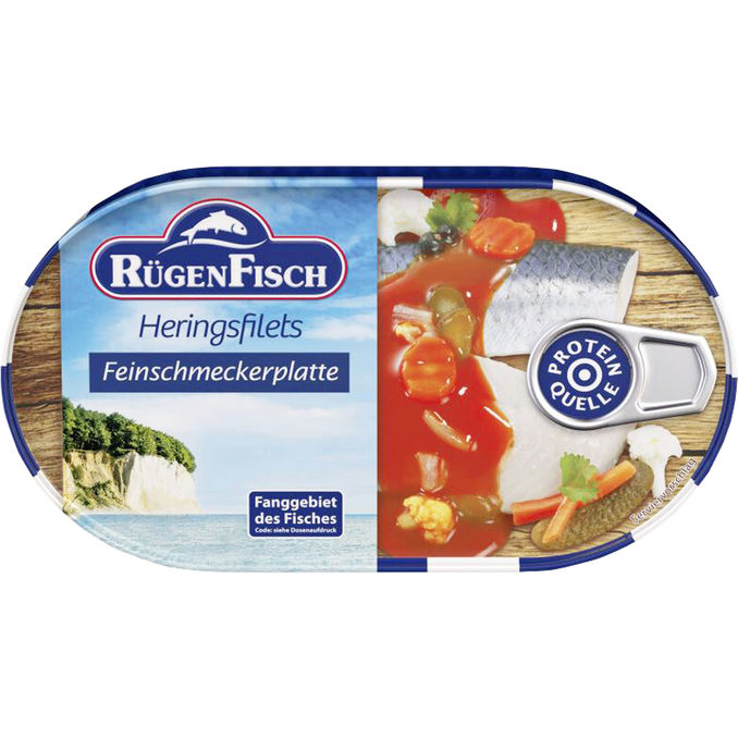 RügenFisch Heringfilets Feinschmeckerplatte