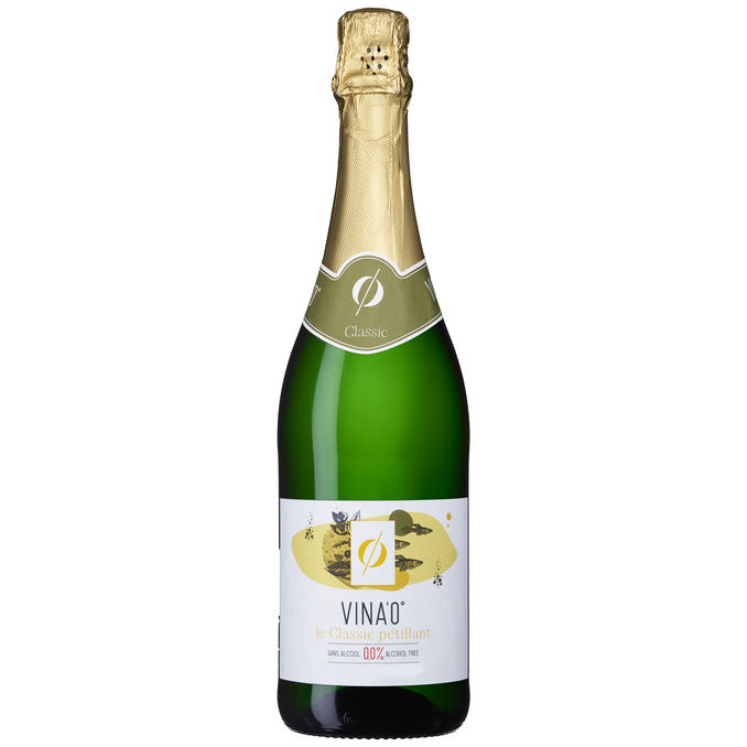 Vina0 Mousserande Vin Alkoholfri