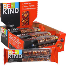 Snackbarer Peanutbutter Dark Chocolate 12-pak