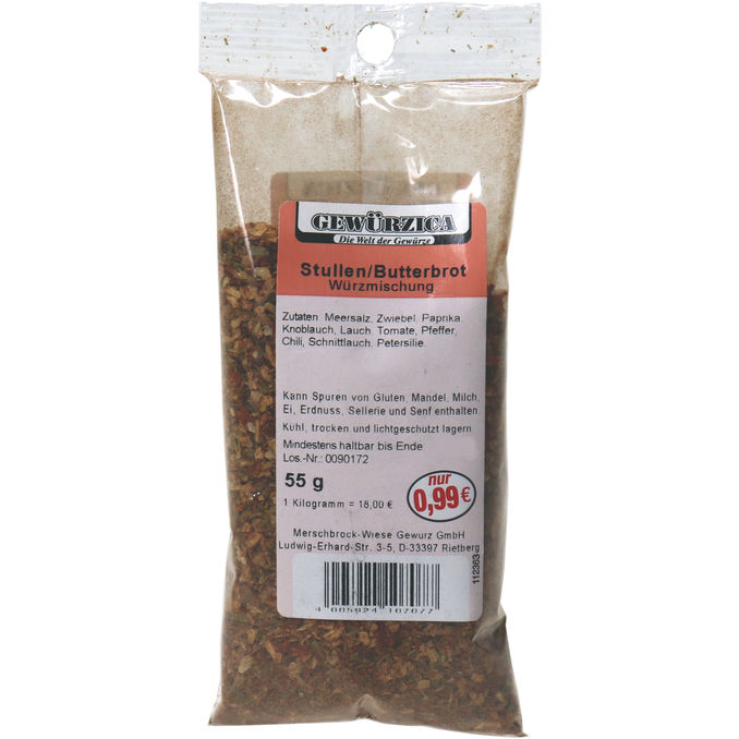GEWÜRZICA Butterbrot Würzmischung