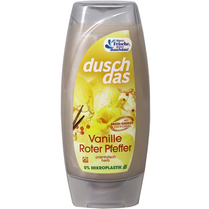 Duschdas Duschgel Vanille Roter Pfeffer