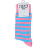 Svensk husman Strumpor Rosa/Turkos Stl. 41-46