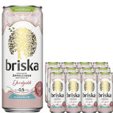 Briska Äppelcider Jordgubb 0,5% 12-pack