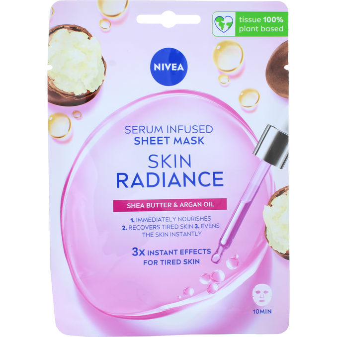Nivea Kasvonaamio Serum Infused Skin Radiance Sheet Mask