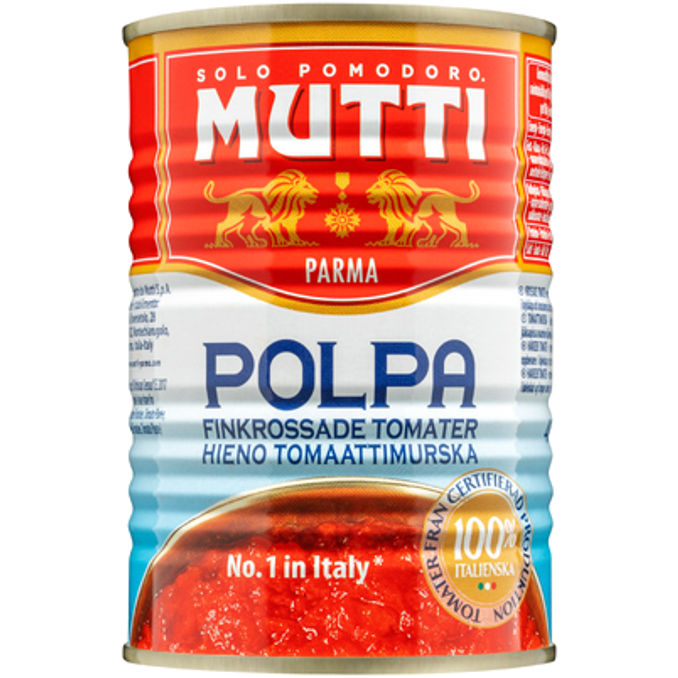 Mutti Finhakkede Tomater