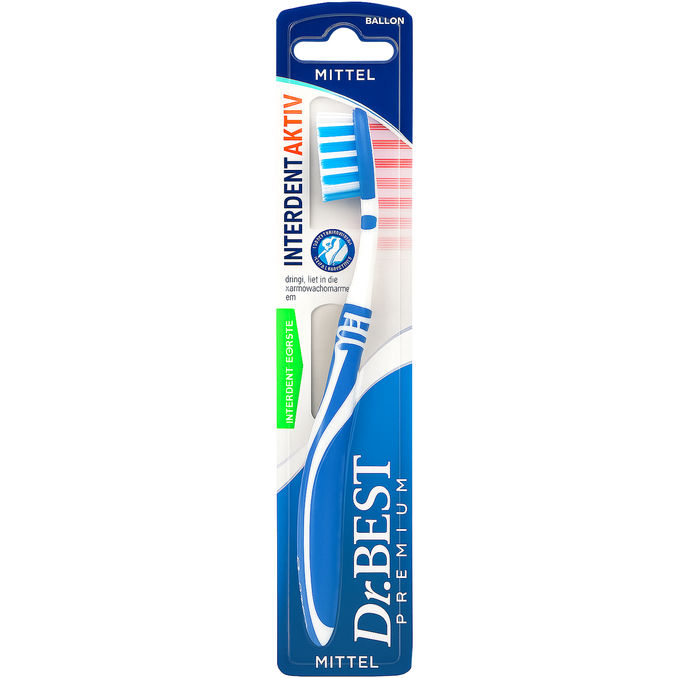 Dr. Best  Zahnbürste Interdent Active Mittel