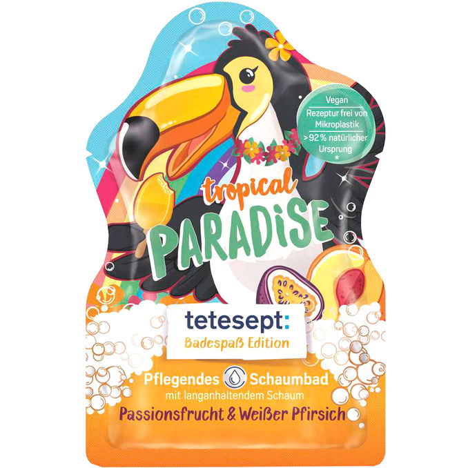 Tetesept Badeschaum Für Kinder Tropical Paradise