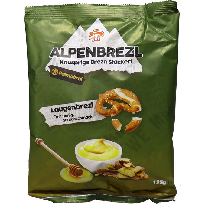 Hey Joe Laugenbrezel Snack Honig & Senf