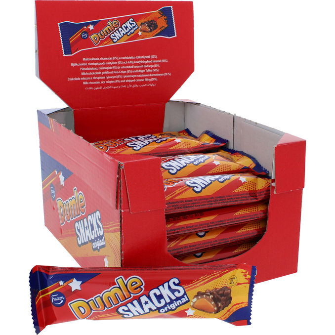 Fazer Suklaapatukka Dumle Snacks 25-pack