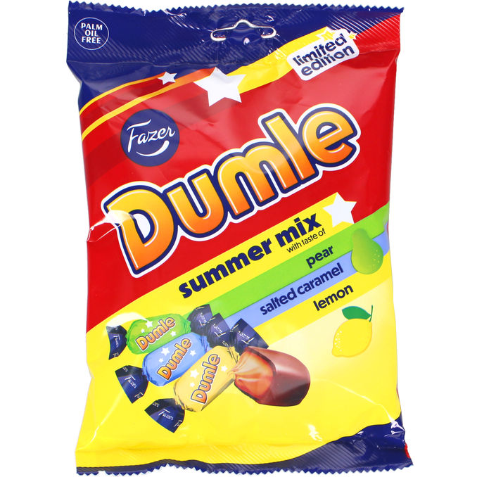 Fazer Suklaamakeispussi Dumle Summer Mix