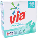 Via Tvättmedel White Sensitive