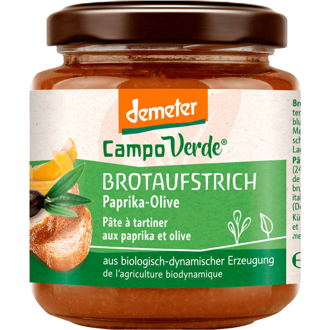 Campo Verde Brotaufstrich Paprika-Olive