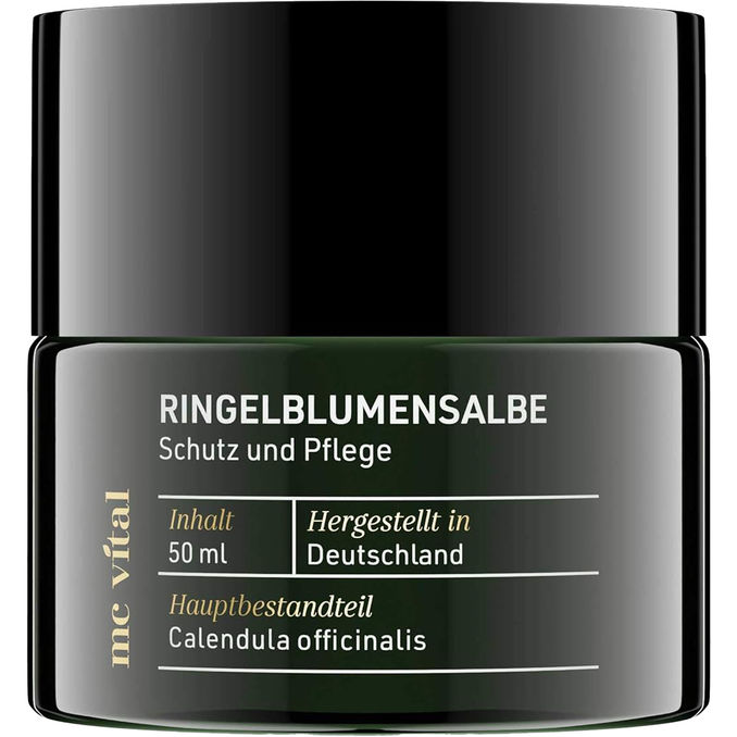 mc vital Ringelblumensalbe mit Traubenkernöl & Bienenwachs