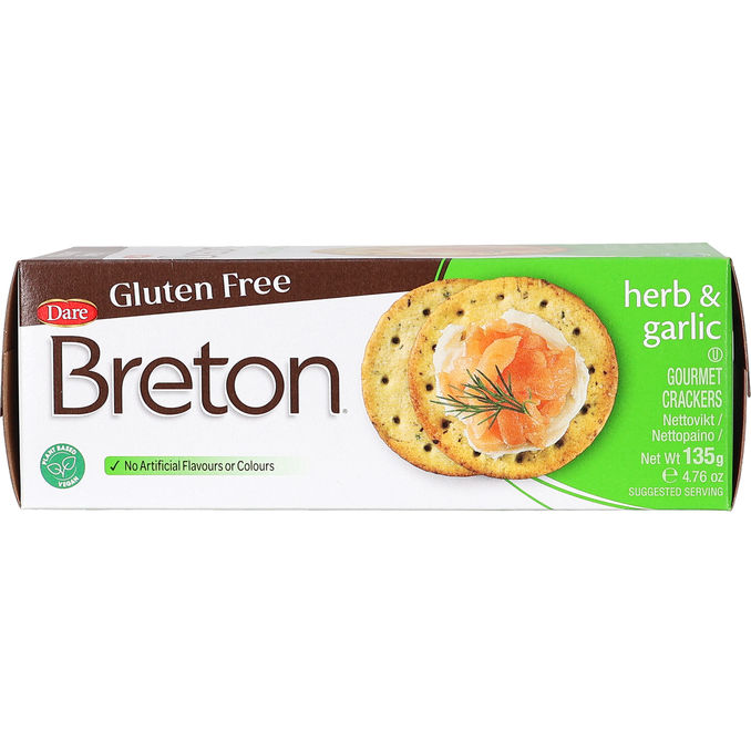 Dare Glutenfri Kiks Urter & Hvidløg