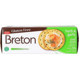 Bedst før: 18.06.2026 Dare Glutenfri Kiks Urter & Hvidløg