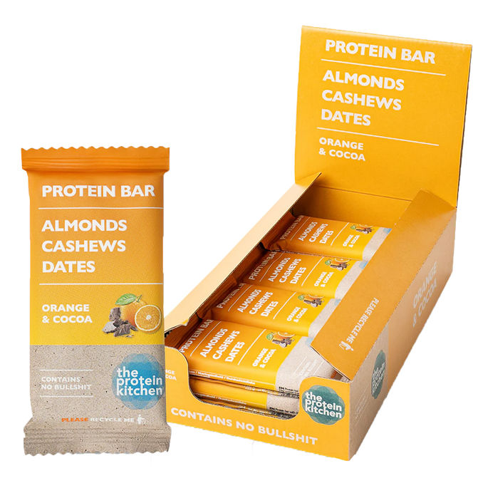 The Protein Kitchen Proteinriegel Orange & Schoko
