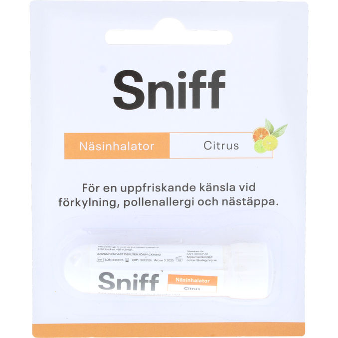 Sniff Næseinhalator Citrus