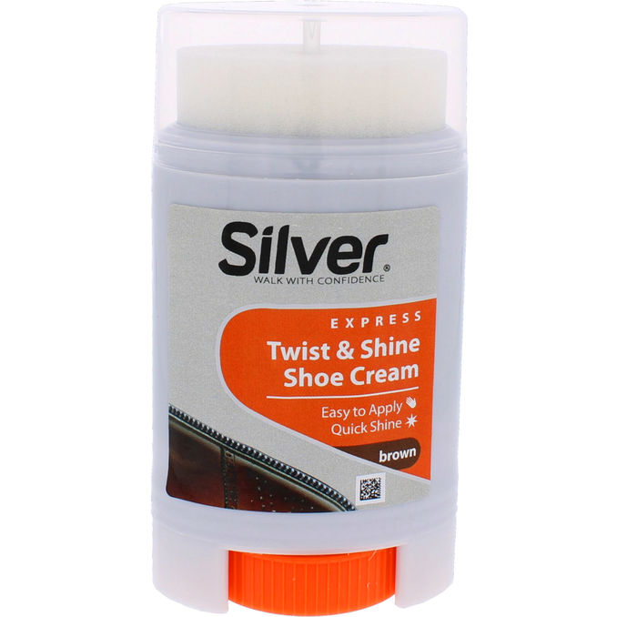 Silver Pikakiilloke Kengille Twist & Shine Ruskea