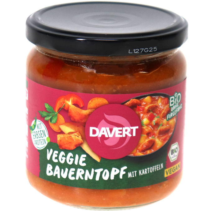 Davert Veggie Bauerntopf mit Kartoffeln