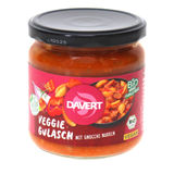 Davert Veggie Gulasch mit Gnocchi Nudeln