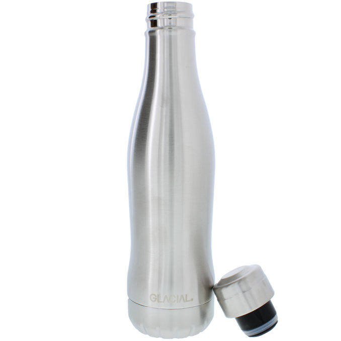 GLACIAL Vandflaske Stainless Steel 400 ml