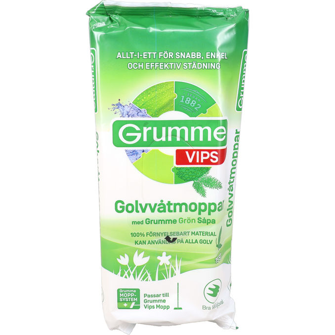 Grumme Vips Golvvåtmoppar Grön