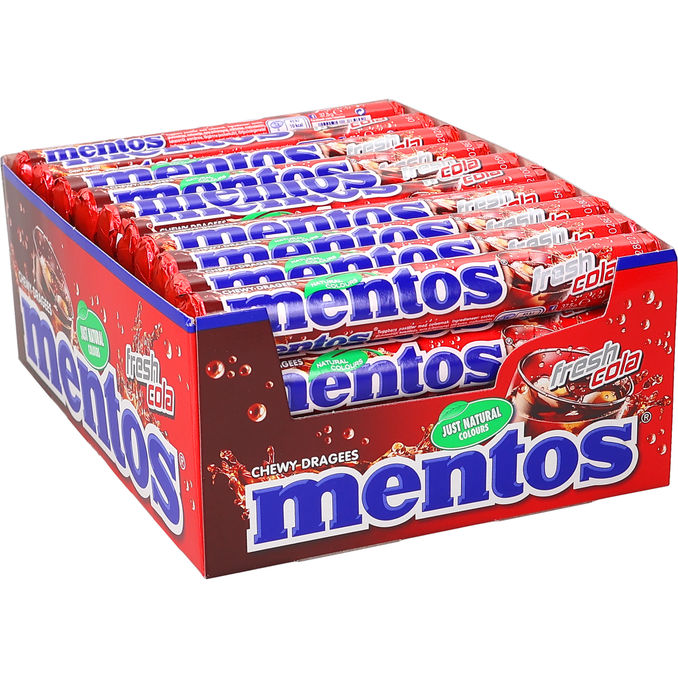 Mentos Pastiller Fresh Cola 40-pack