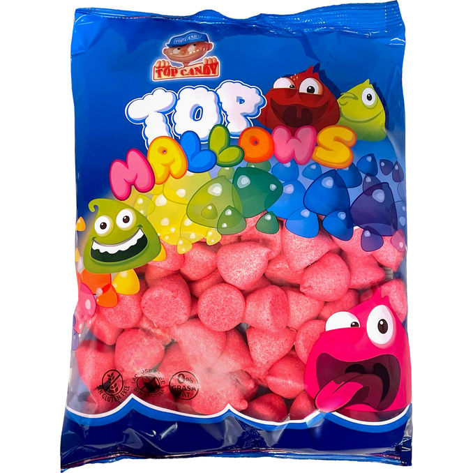 Top Candy Vaahtokarkit Punainen