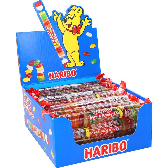 Haribo Mega Roulette Vingummier 40-pak