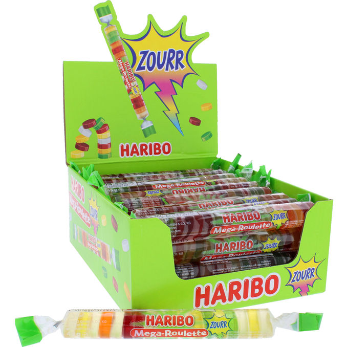 Haribo Mega Roulette Sure Vingummier 40-pak