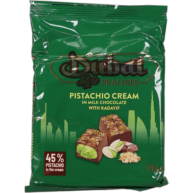 bergen Praliner Dubai Pistagekräm | 120 g