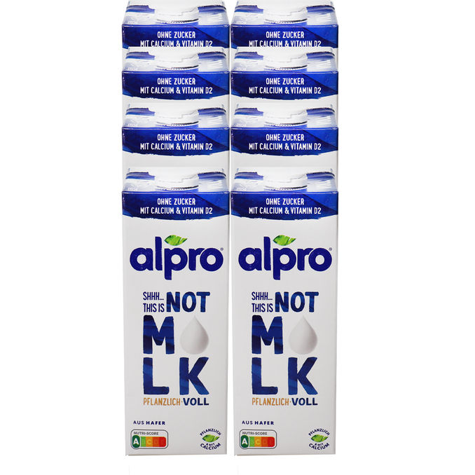 Alpro Haferdrink This is not Milk 3,5%, 8er Pack