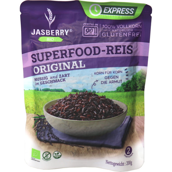 Jasberry BIO Reis Ready to Eat