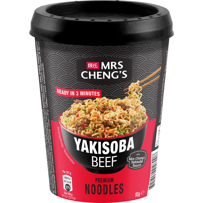 Mrs Cheng's Yakisoba Instant Nudler
