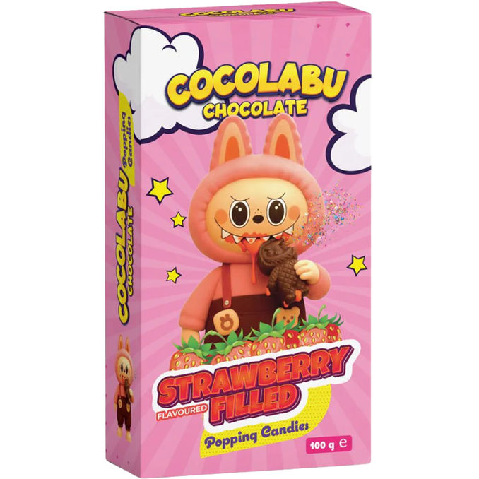 Cocolabu Knister-Schokolade Erdbeer