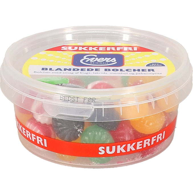 Evers Sukkerfri Blandede Bolcher