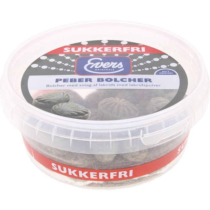 Evers Sukkerfri Peber Bolcher