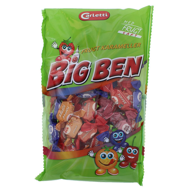 Carletti Big Ben Frugtkarameller