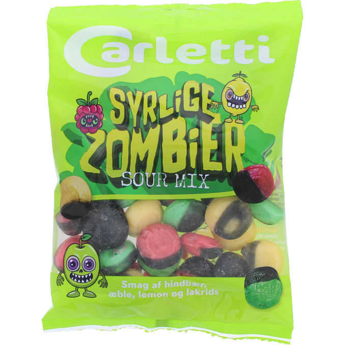 Carletti Syrlige Zombier Bolcher