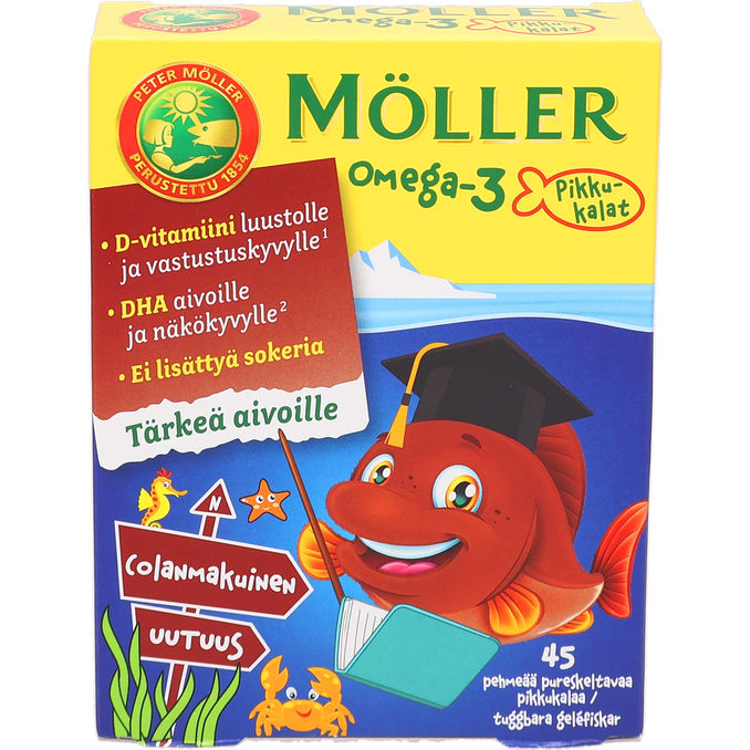 Möller Omega-3 Pikkukalat Cola