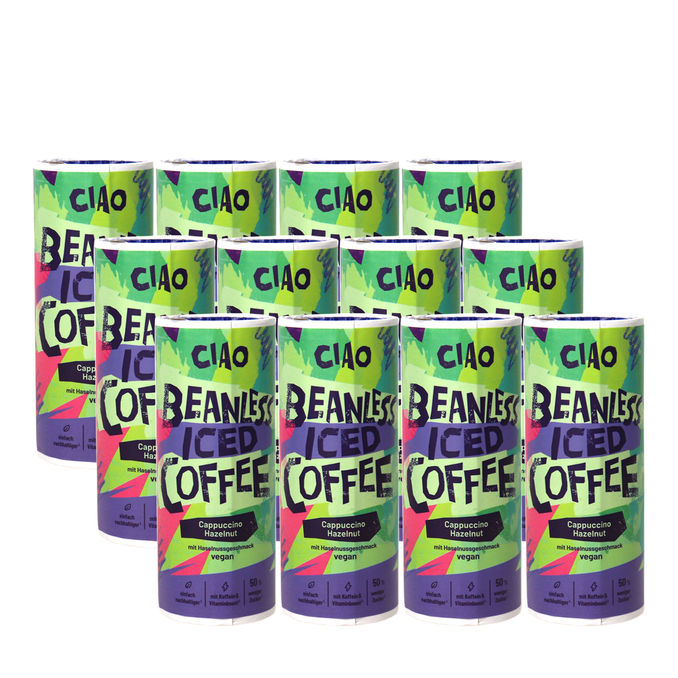 CIAO Eiskaffee Haselnuss, 12er Pack (EINWEG) zzgl. Pfand